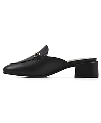 Cliffs by White Mountain Quin Low Block Heeled Mule