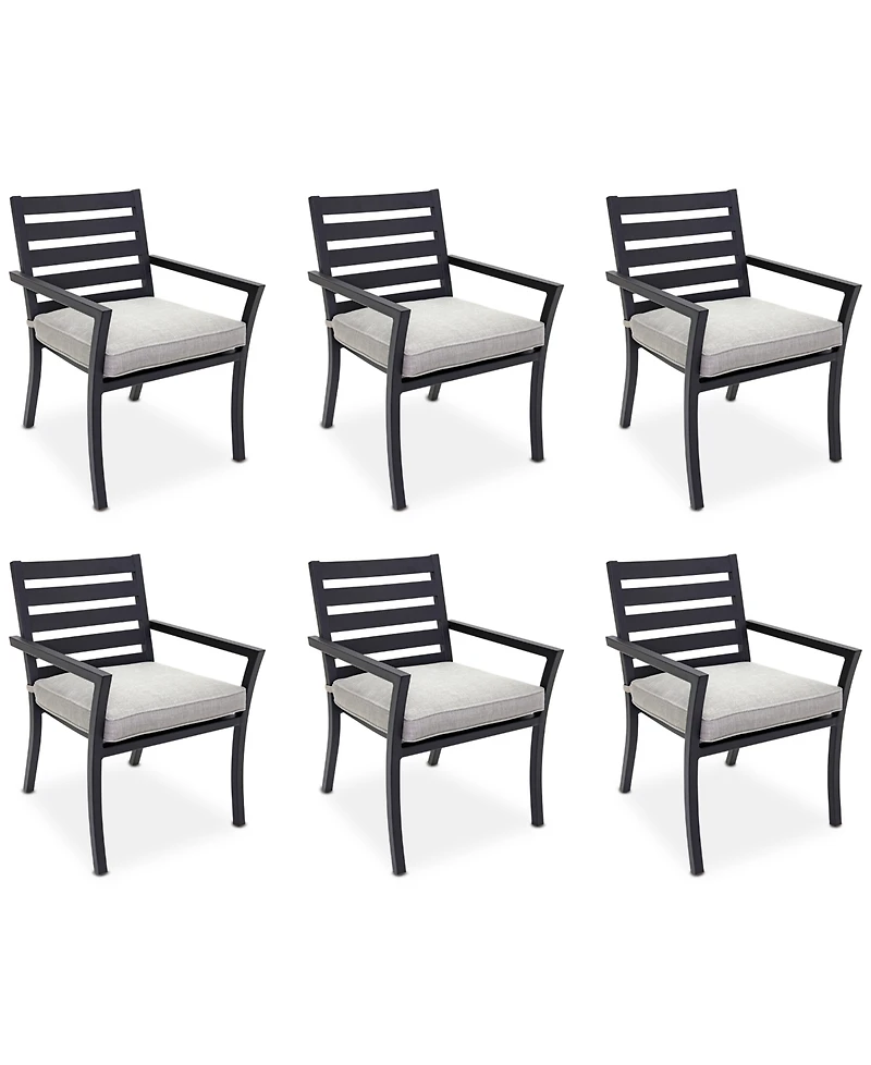 Astaire Outdoor 6-pc Dining Chair Bundle Set, Created for Macy's