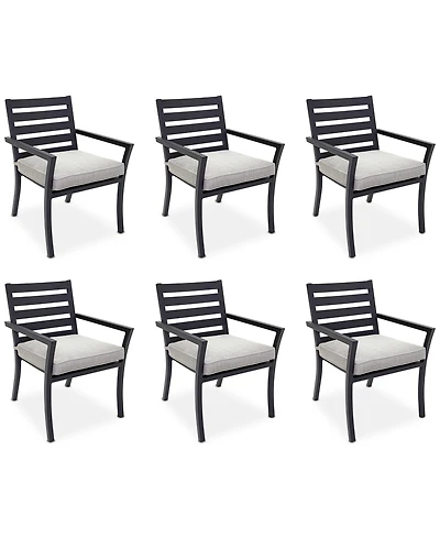 Astaire Outdoor 6-pc Dining Chair Bundle Set, Created for Macy's