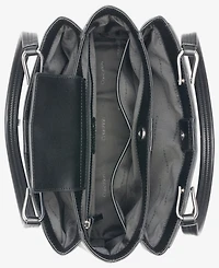 Calvin Klein Clove Push-Lock Triple Compartment Tote Bag