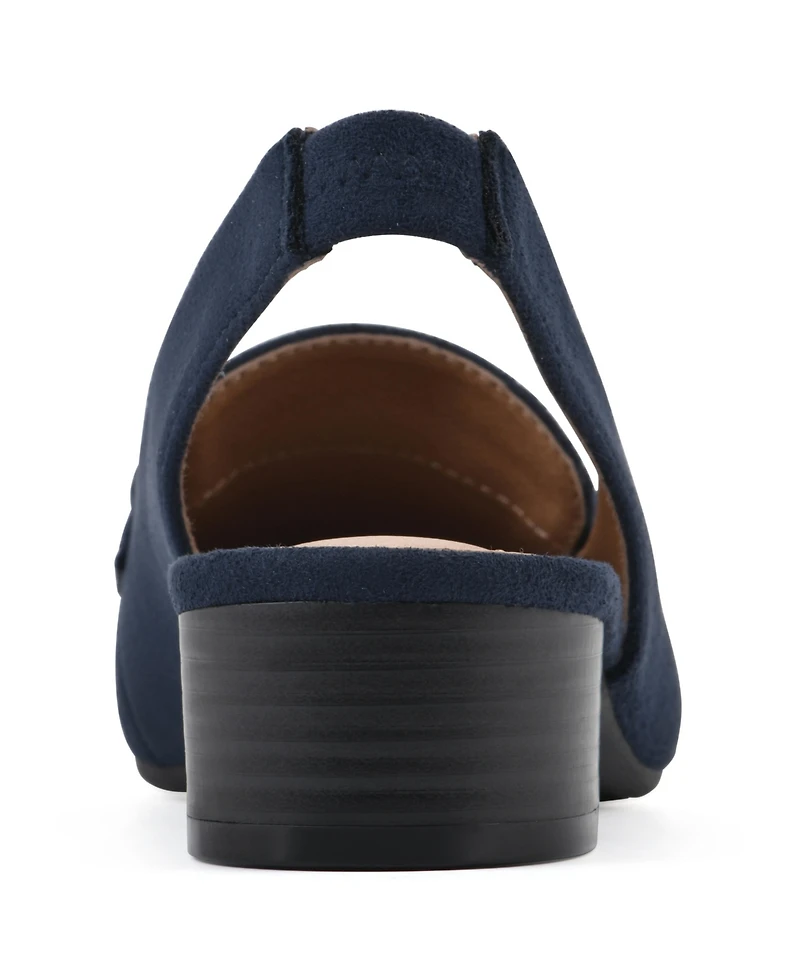 White Mountain Women's Boreal Slingback Loafers