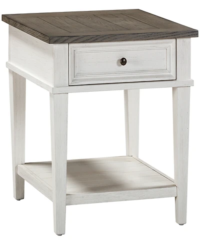 Dawnwood 26" Wood End Table, Created for Macy's