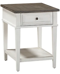 Dawnwood 26" Wood End Table, Created for Macy's