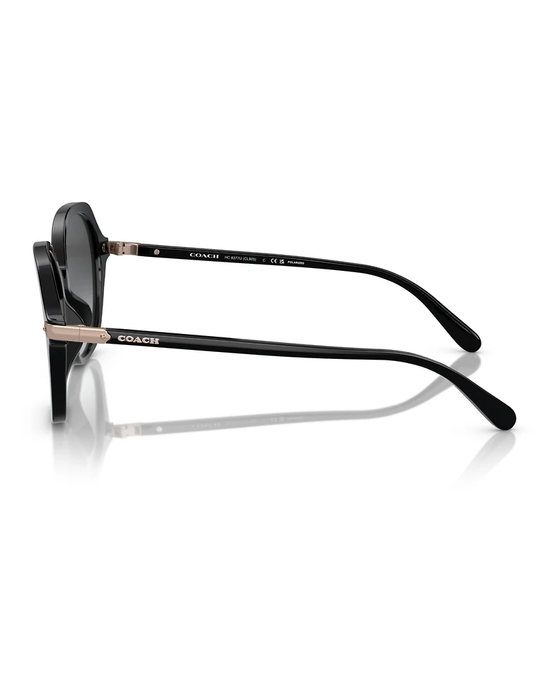 Coach Women's CL925 Polarized Sunglasses, Gradient HC8377U