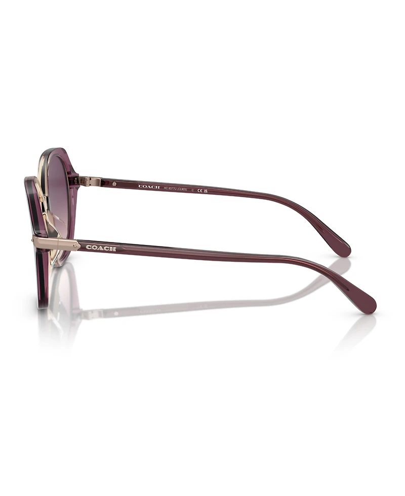 Coach Women's CL925 Sunglasses, Gradient HC8377U