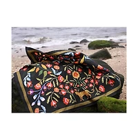 Jessie Zhao New York Double Sided Silk Scarf of Night Imagination