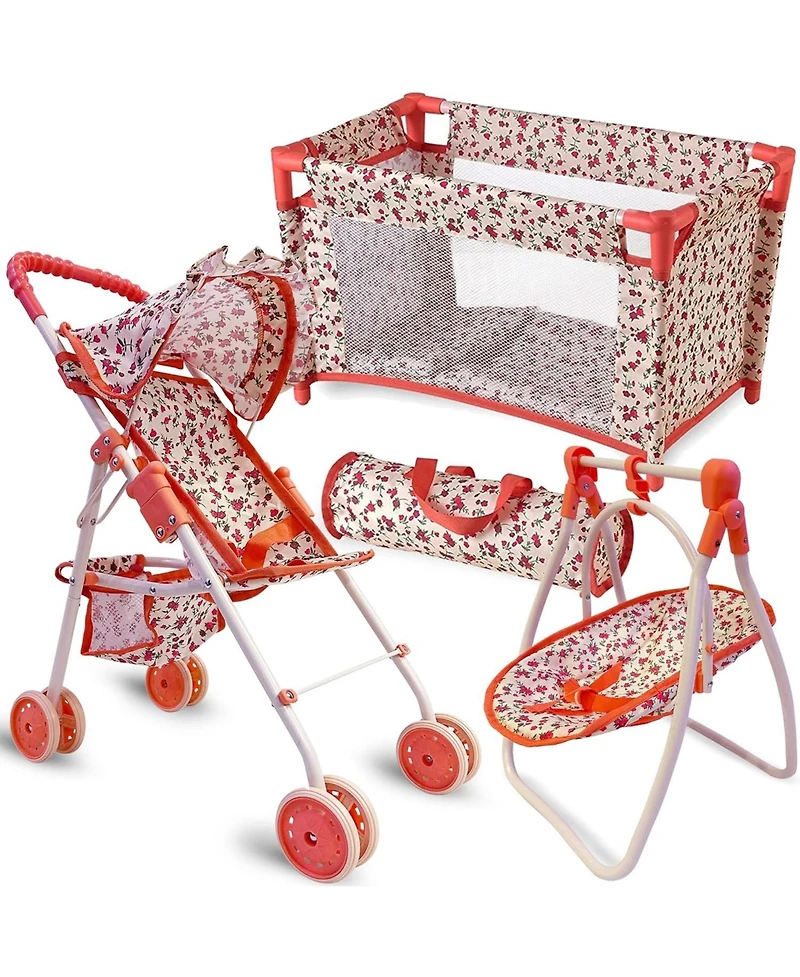 The New York Doll Collection 3-1 Baby Doll Furniture Set
