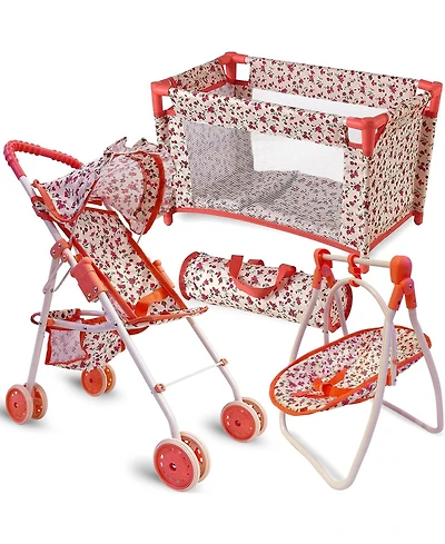 The New York Doll Collection 3-1 Baby Doll Furniture Set
