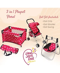 The New York Doll Collection 3-1 Baby Furniture Set