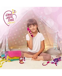 The New York Doll Collection Fidget Pop It Purse for Girls - 10 Pieces Set