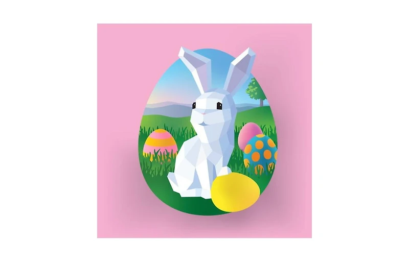 Paint by Sticker Kids- Easter- Create 10 Pictures One Sticker At A Time by Workman Publishing