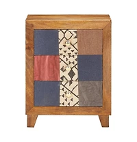 Bedside Cabinet 15.7"x11.8"x19.7" Solid Mango Wood