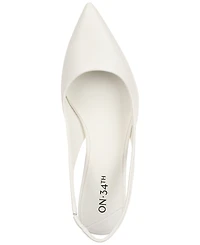 On 34th Women's Baeley Slingback Pumps, Created for Macy's