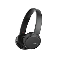 Sony Wh-CH510 Wireless On-Ear Headphones (Black) with Hardshell Case Bundle