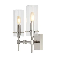Jonathan Y Cato Bohemian Farmhouse Iron/Glass Led Vanity