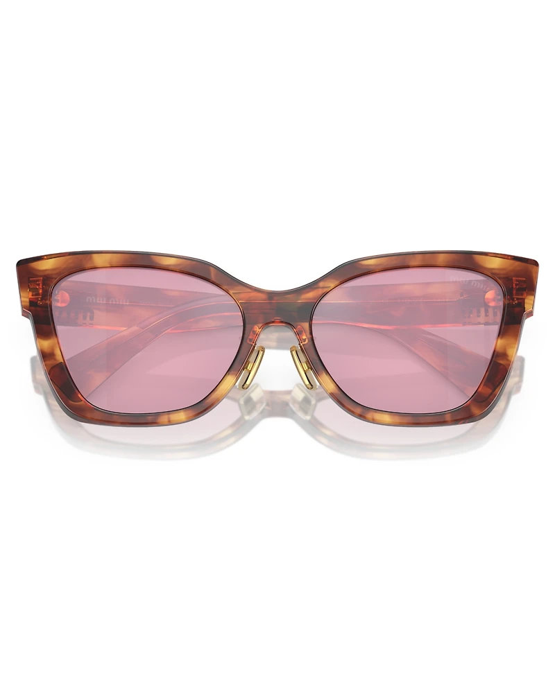 Miu Miu Women's Sunglasses, Mirror Mu 02ZS