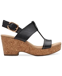 Clarks Giselle Style Wedge Heel Platform Sandals