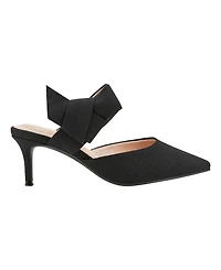 Bandolino Women's Millie Pointed Toe Kitten Heel Mules