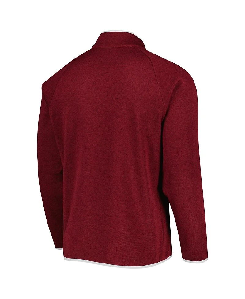 Men's Columbia Maroon Texas A&M Aggies Canyon Point Raglan Half-Zip Top