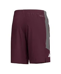 Men's adidas Maroon Mississippi State Bulldogs Aeroready Shorts