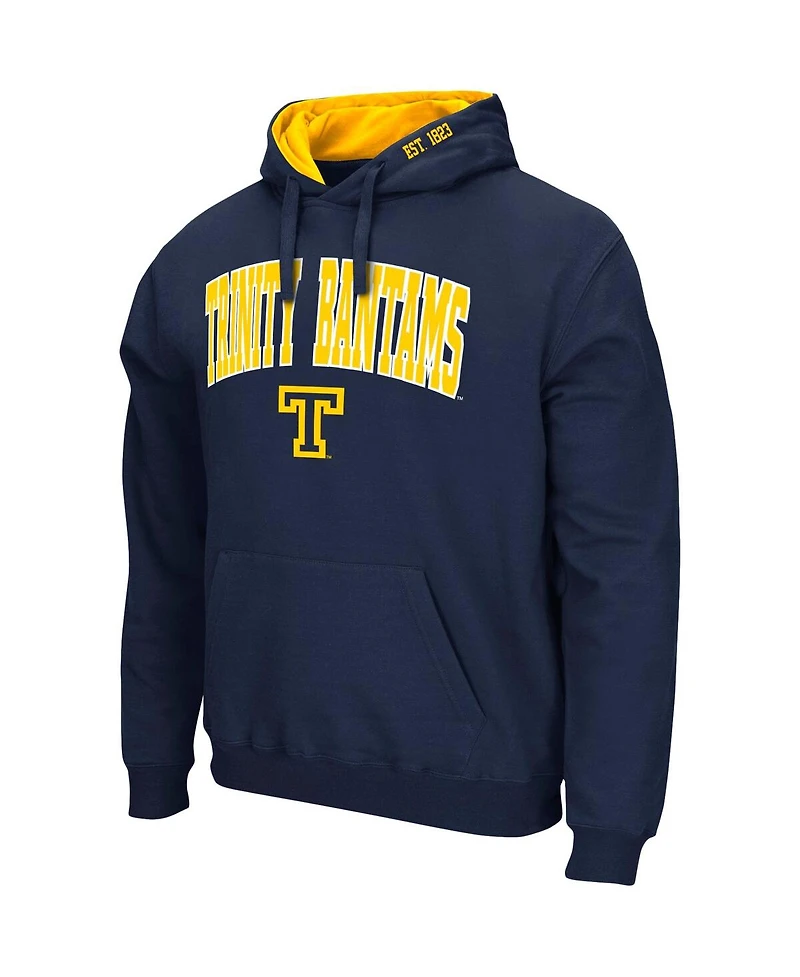 Men's Colosseum Blue Trinity Bantams Isle Pullover Hoodie