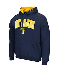 Men's Colosseum Blue Trinity Bantams Isle Pullover Hoodie
