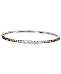Le Vian Ombre Chocolate Diamond Bangle Bracelet (1-1/3 ct. t.w.) 14k Gold (Also Available Rose and White Gold)