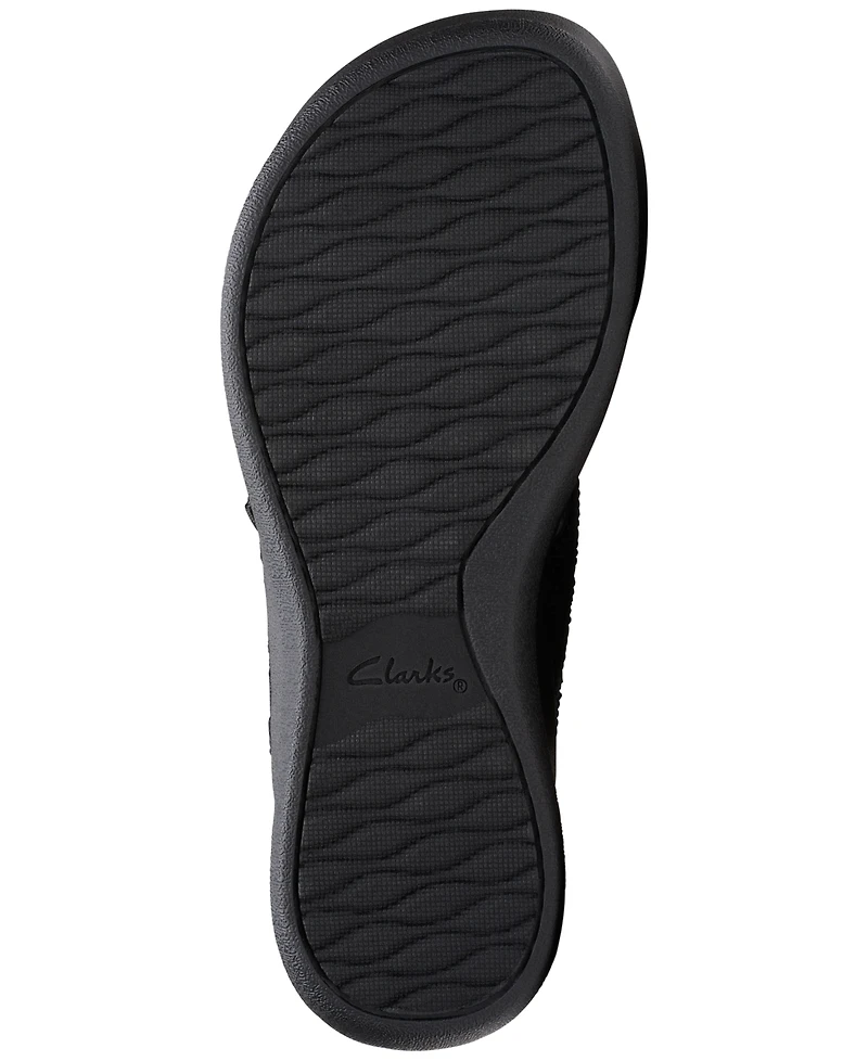 Clarks Women's Cloudsteppers Arla Wave Sandals
