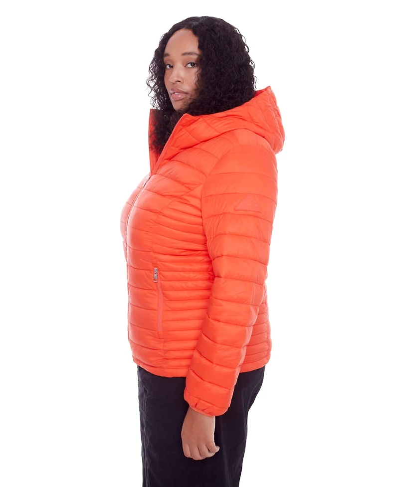 Alpine North Plus Size Yoho Lightweight Packable Puffer Jacket & Bag