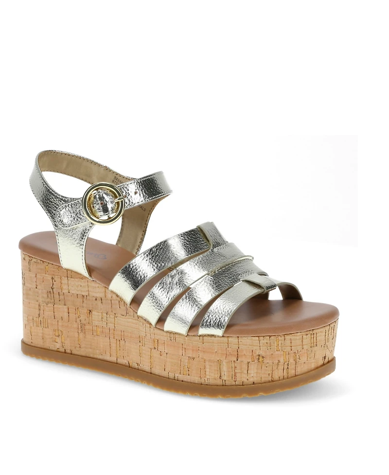 Baretraps Women's Savannah Platform Wedge Sandals