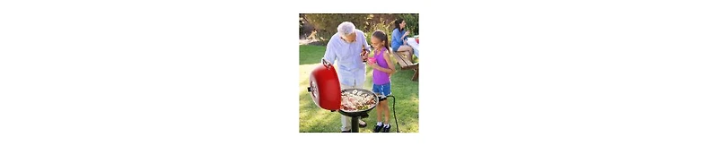 1600W Portable Electric Grill with Removable Non-Stick Rack for Indoor & Outdoor Use