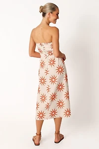 Ryder Strapless Midi Women's Dress