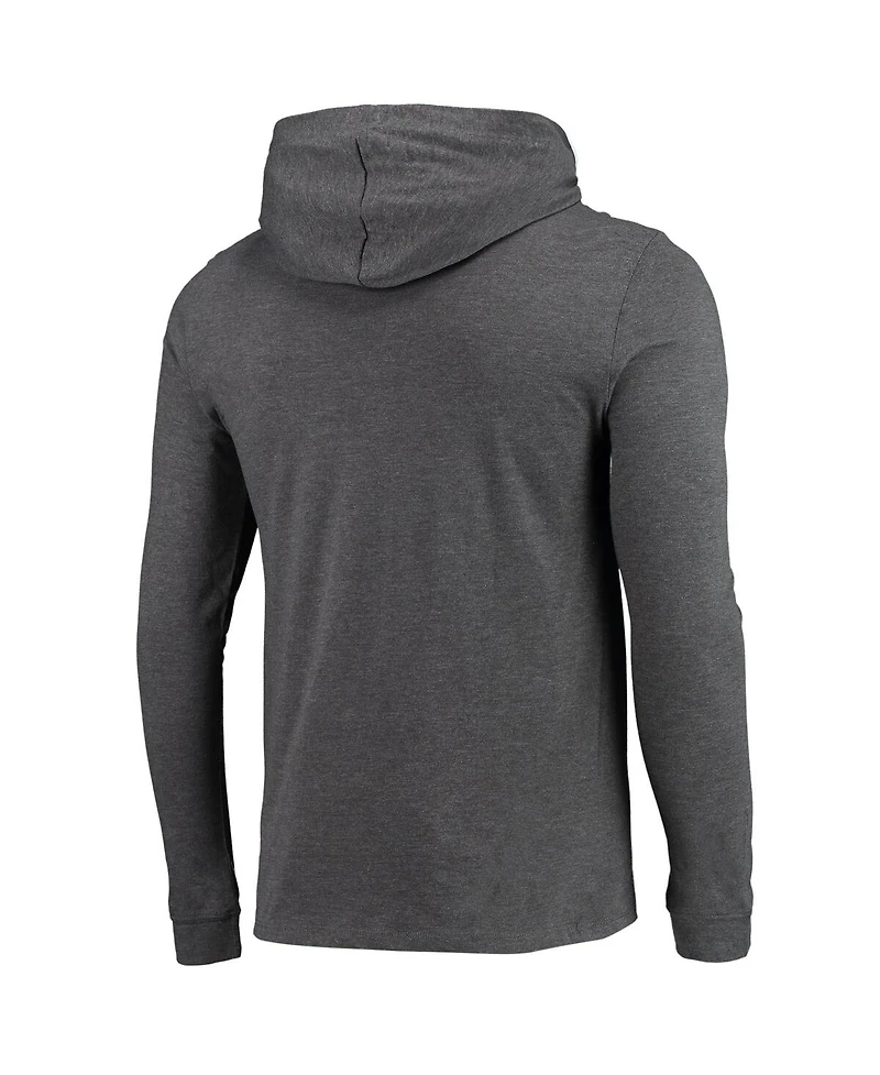 Men's Concepts Sport Cardinal, Heather Charcoal Arkansas Razorbacks Meter Long Sleeve Hoodie T-shirt and Jogger Pajama Set