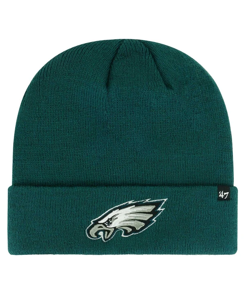 Men's '47 Brand Midnight Green Philadelphia Eagles Secondary Cuffed Knit Hat