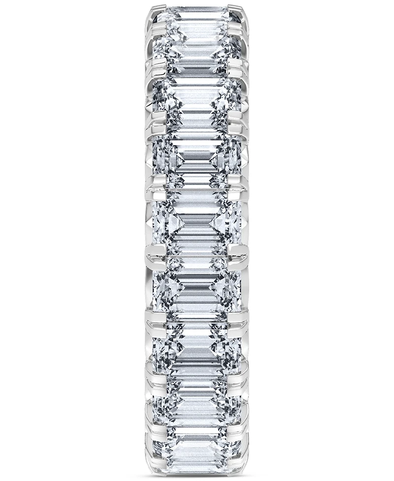 Diamond Emerald-Cut Eternity Band (5 ct. t.w.) 14k Gold (Also Platinum)