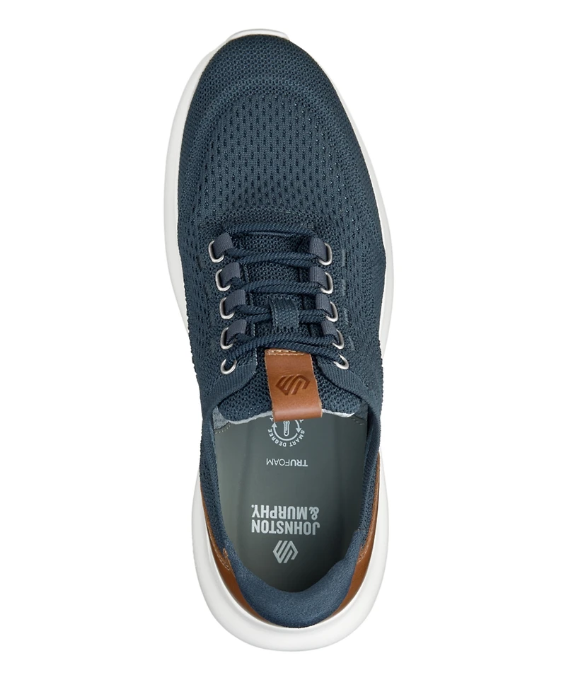 Johnston & Murphy Men's Amherst 2.0 Knit Plain Toe Sneakers