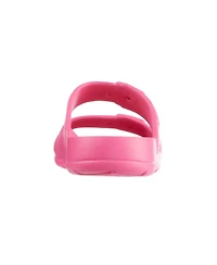 Totes Little and Big Kids Ara Molded Double Buckle Slide Sandals