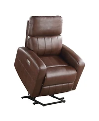 White Label Crackle Power Lift Chair