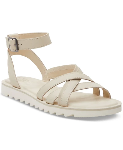Toms Women's Rory Ankle-Strap Flat Tread Sandals