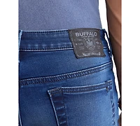 Men's Dean Relaxed-Straight Fit Stretch Knit 10.5" Denim Shorts