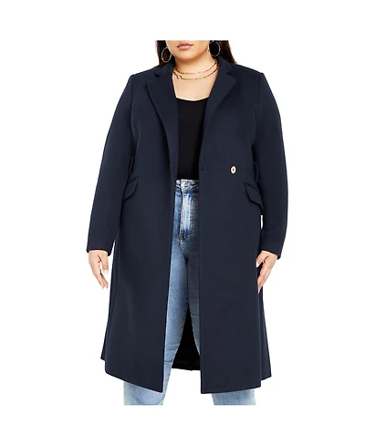 City Chic Plus Mia Coat