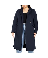 City Chic Plus Mia Coat