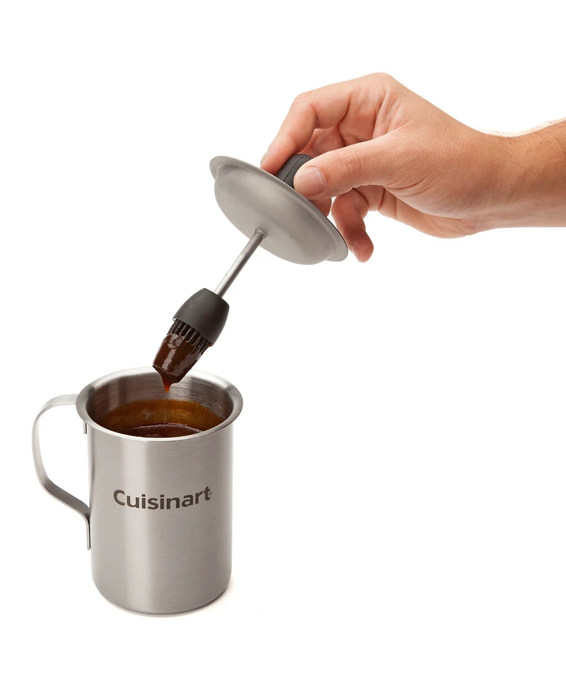Cuisinart 2 Piece 16 Oz Sauce Pot and Basting Brush Set