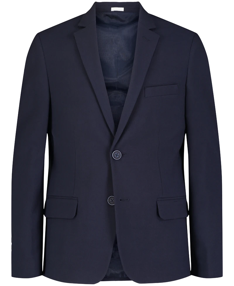 Calvin Klein Big Boys Slim Fit Stretch Suit Jacket