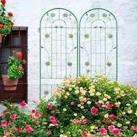 Metal Garden Trellis for Climbing Plants-Flower Support