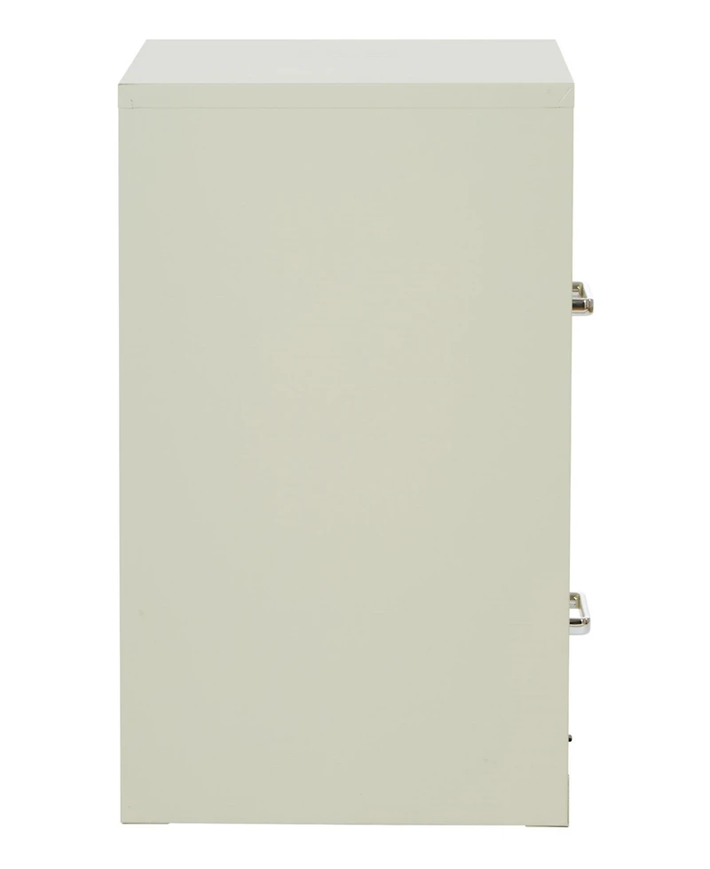 Office Star 23.5" 2 Drawer Locking Metal File Cabinet