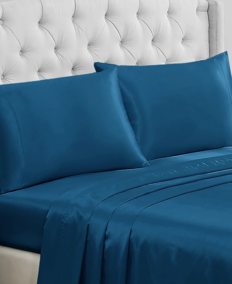 Juicy Couture Satin 2 Piece Pillow Case Set