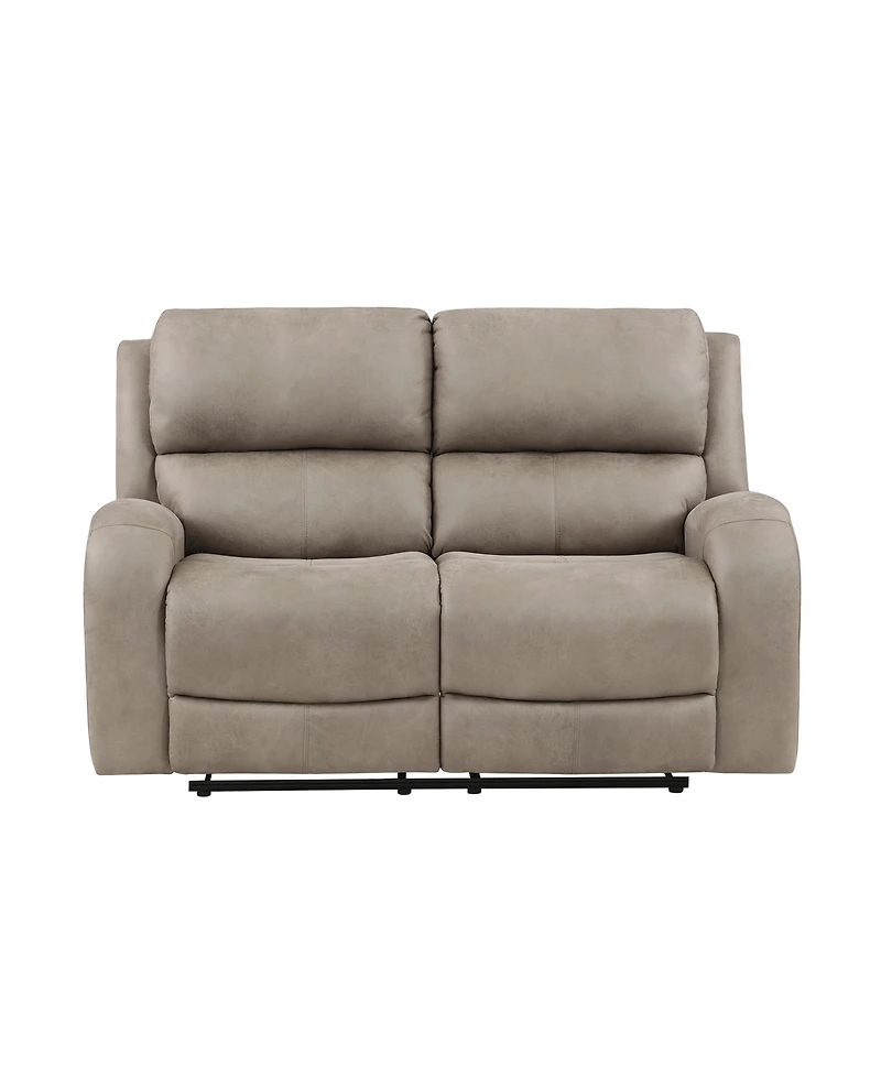 White Label Aubrey 62" Double Reclining Love Seat