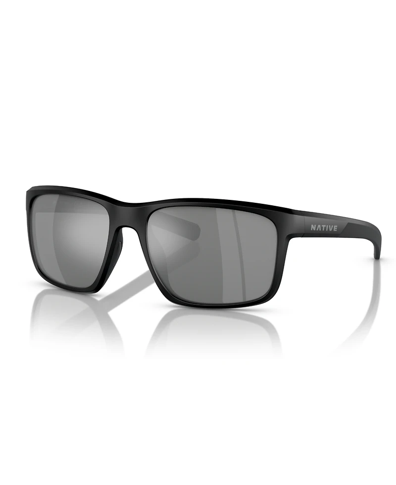 Native Men's Wells Polarized Sunglasses, Mirror Polar XD9001