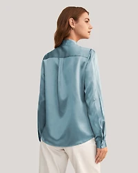 Lilysilk Women's Bow-tie Neck Silk Blouse